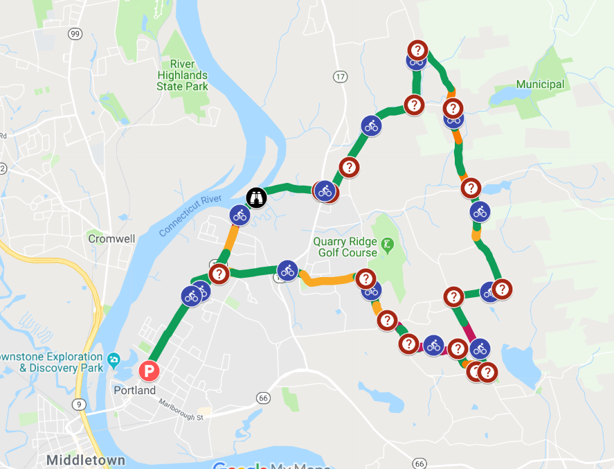 10 mile bike route near me